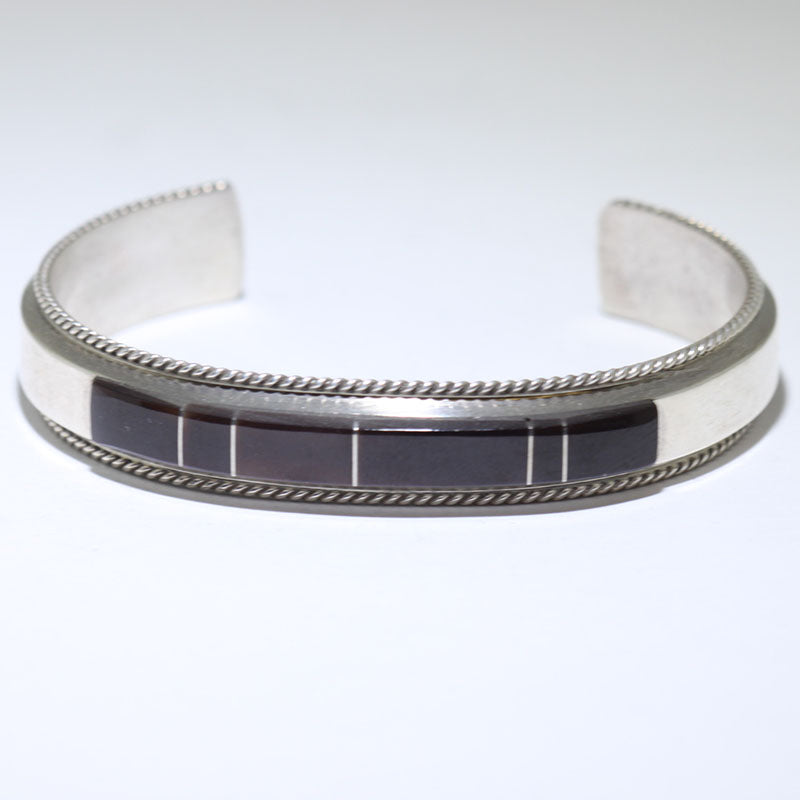 Bracciale in Onice dei Navajo 5-1/4"