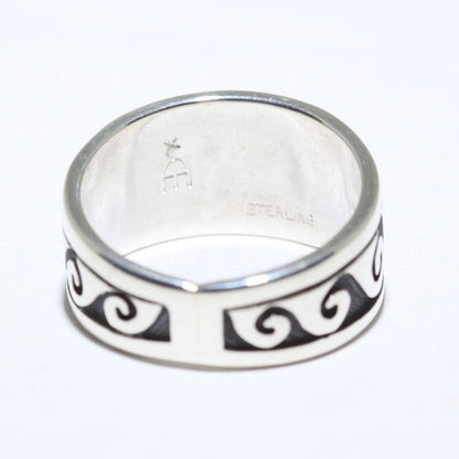 鲁本·绍夫基的银戒指- 9.5