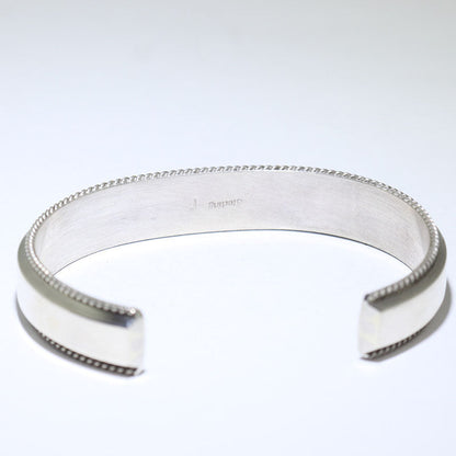 Brazalete de Ónix por Navajo 5-1/4"