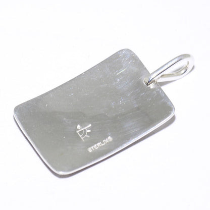 Silver Pendant by Clifton Mowa