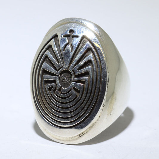 Серебряное кольцо от С. Петерсона - 12
