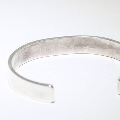 Pulsera de Plata/14K de Amos Murphy 5-3/4"