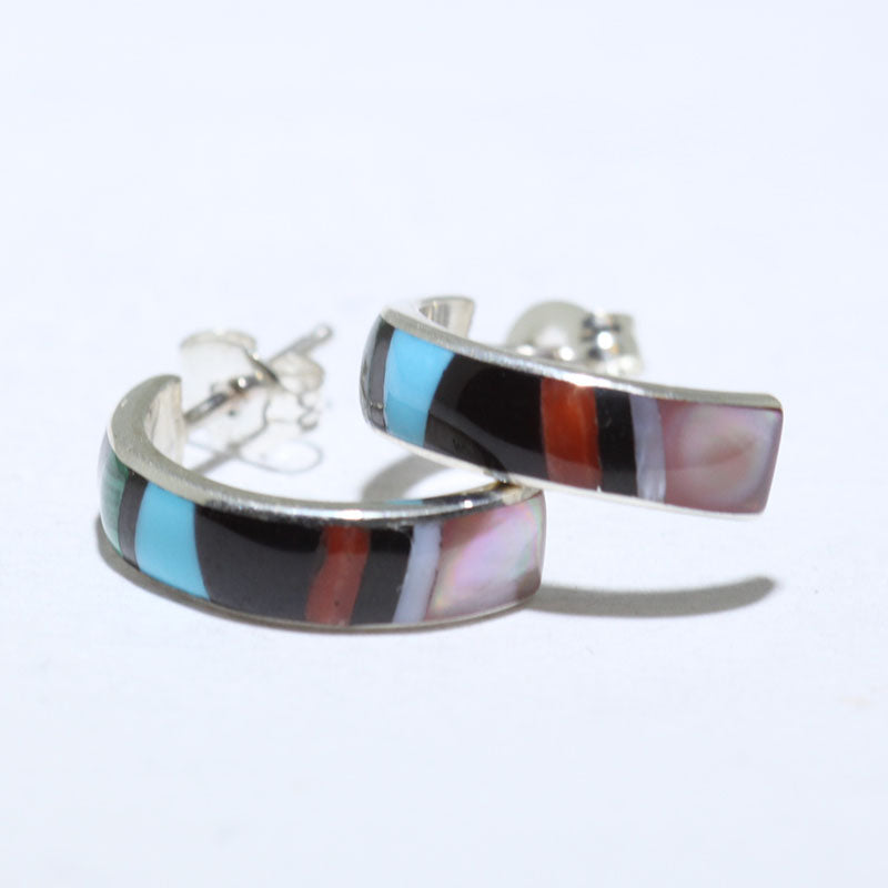 Inlay Earrings by Navajo