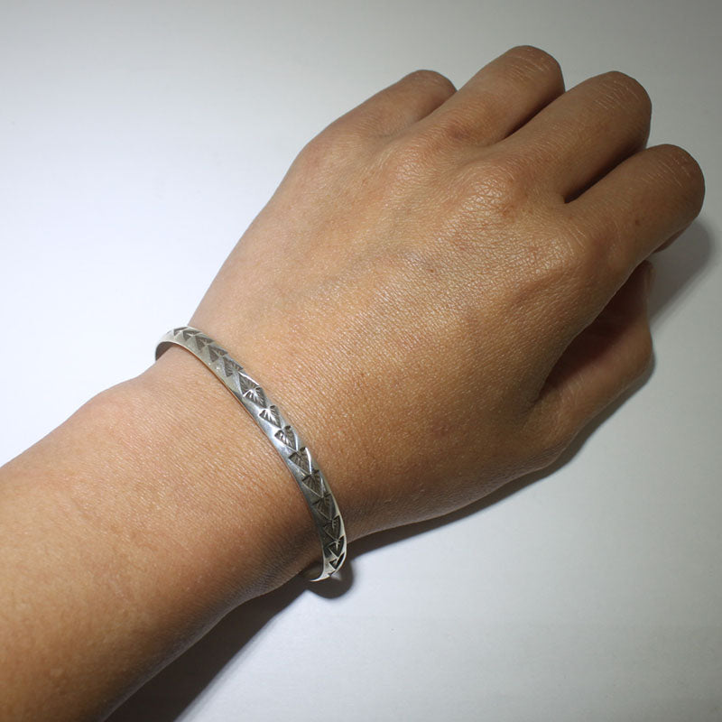 Silberarmband von Darrell Cadman 5-5/8"