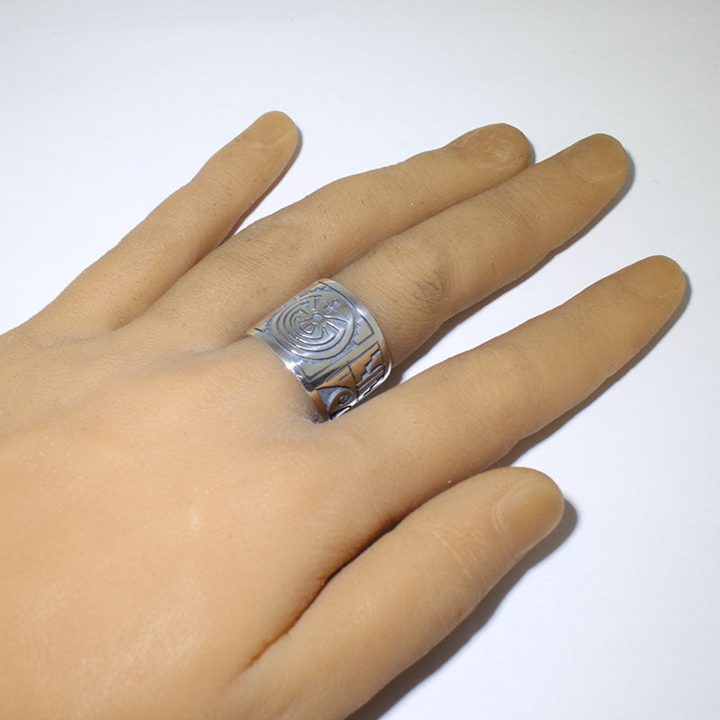 Zilveren Ring door Clifton Mowa - 10