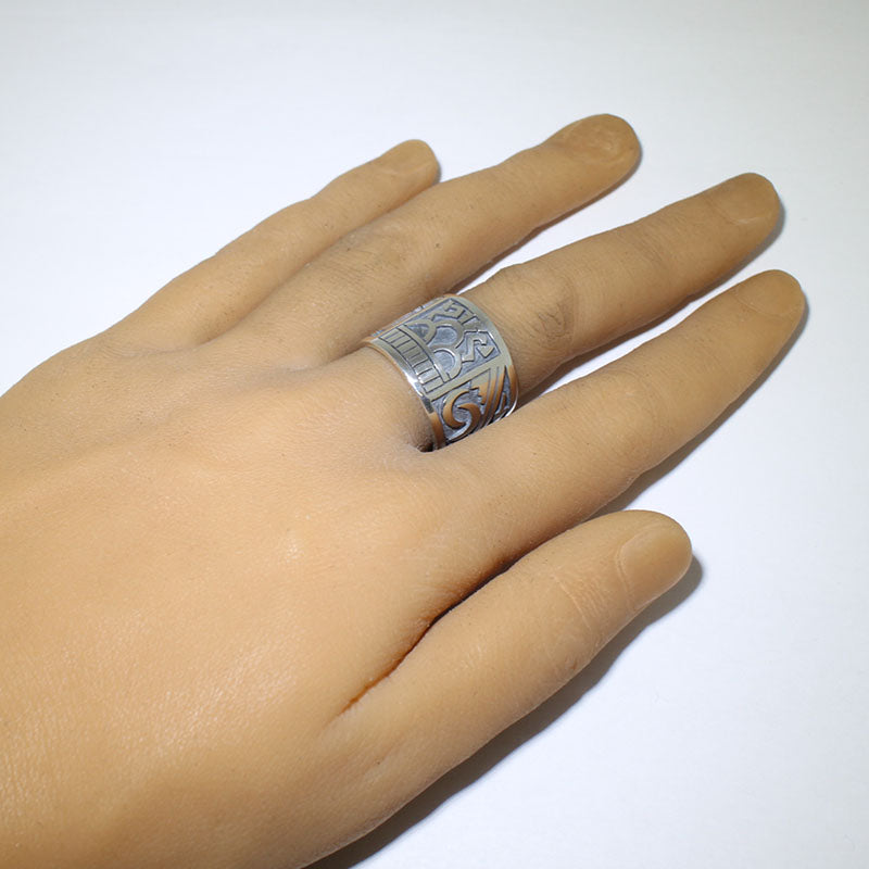 Серебряное кольцо от Клифтон Мова - 11