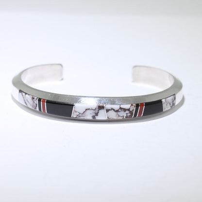 Silver bracelet by Wayne Muskett