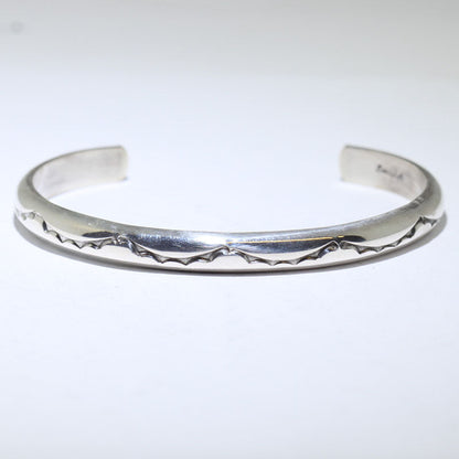 Bracelet en argent par Gary Sandoval 5-1/4"