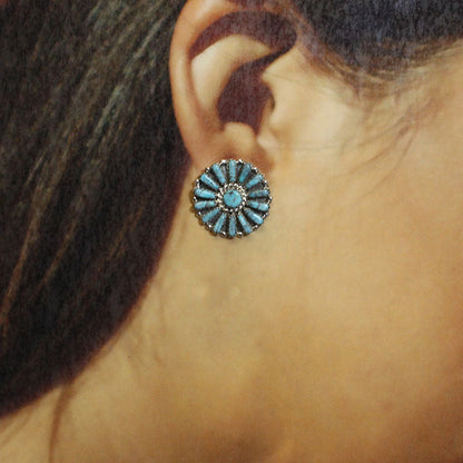 納瓦霍族簇狀耳環