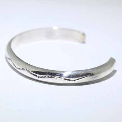 Bracelet en argent par Gary Sandoval 5-1/4"