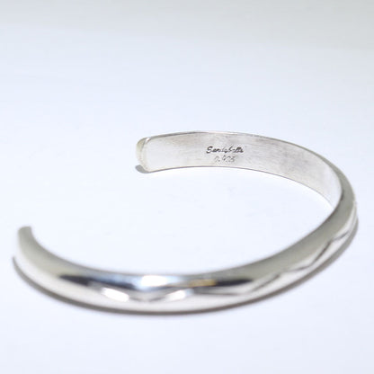 Bracelet en argent par Gary Sandoval 5-1/4"