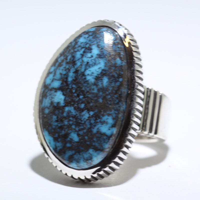 แหวนเพชรสีน้ำเงินโดยเจนนิเฟอร์ เคอร์ติส - ขนาด 9.5