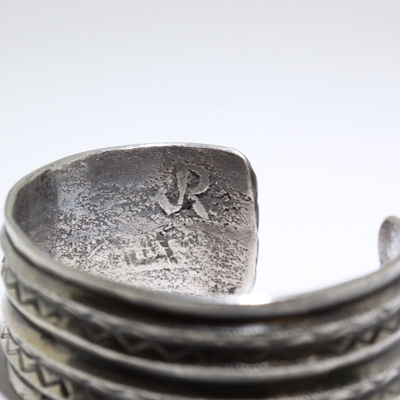 傑西·羅賓斯設計的銀幣手鐲 - 5英寸