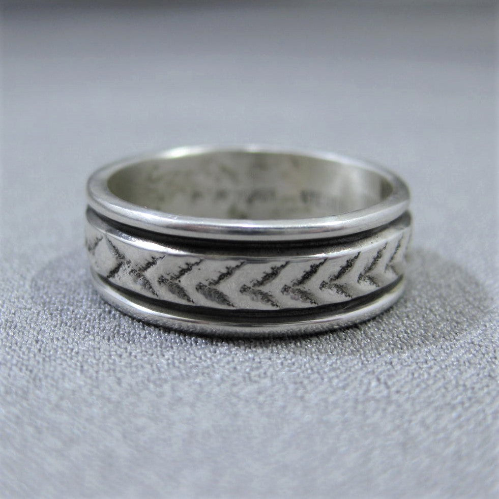 Zilveren Ring van Bruce Morgan