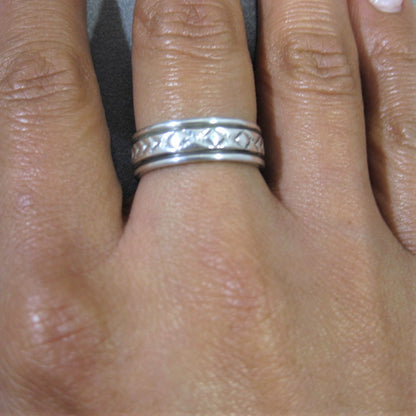 Zilveren Ring van Bruce Morgan