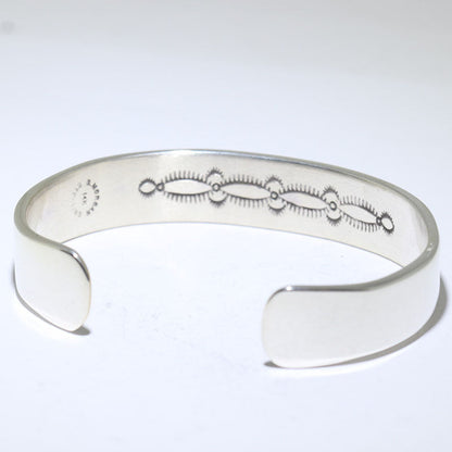 14K/Silber Armband von Bruce Morgan 6-1/4"