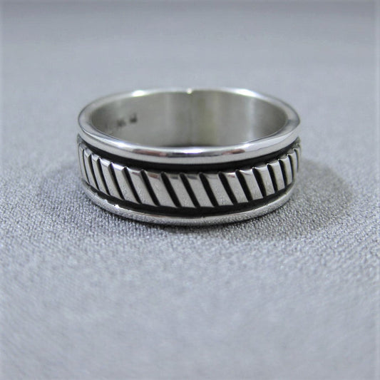 Zilveren Ring door Bruce Morgan