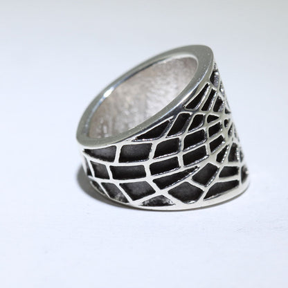 Серебряное кольцо от Филандера Бегая, размер 8.5