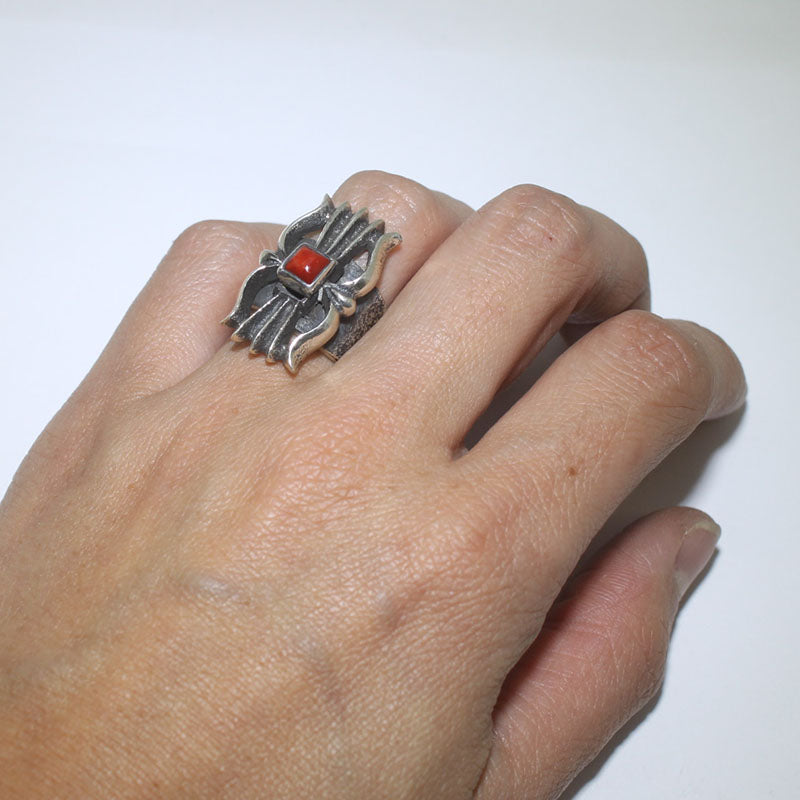 Bague en corail par Aaron Anderson - 5