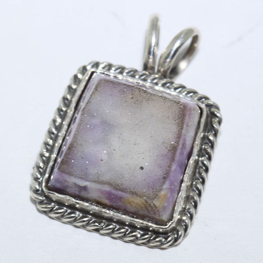 Amethyst Pendant by Robin Tsosie