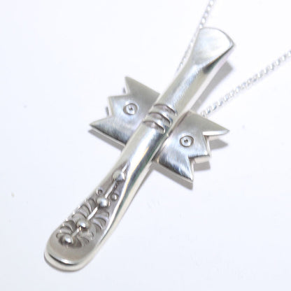 Серебряное ожерелье от Норберта Пешлакая