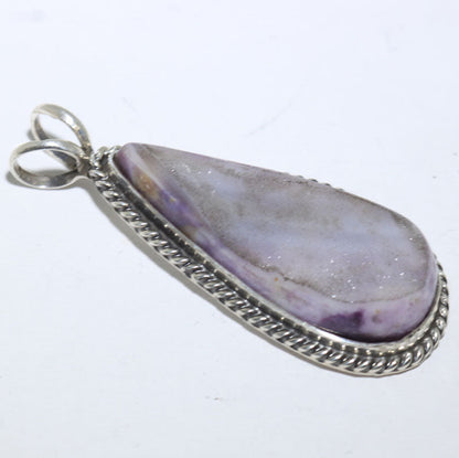 Amethyst Pendant by Robin Tsosie