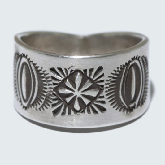 Zilveren ring van de Navajo maat 9.5
