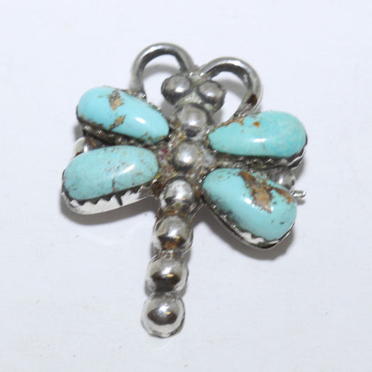 Dragonfly Pin ng Navajo