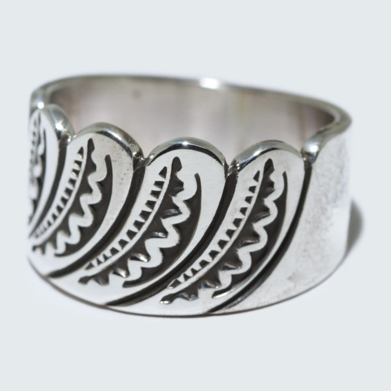 Nhẫn bạc của Steve Yellowhorse kích thước 11.5