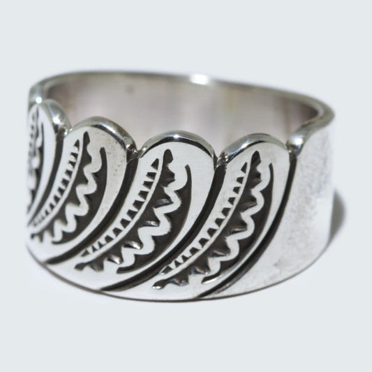 Серебряное кольцо от Стива Йеллохорса размер 11.5