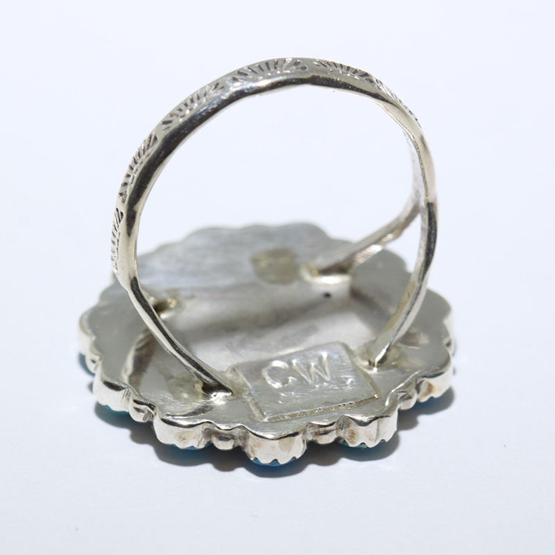 Кольцо с бирюзой от Навахо, размер 9