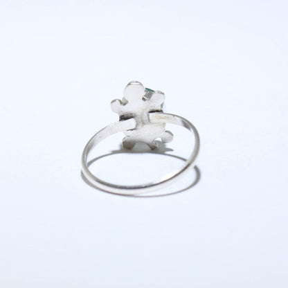 แหวนเต่านิลสีขาวโดยนาวาโฮ ขนาด 5.5