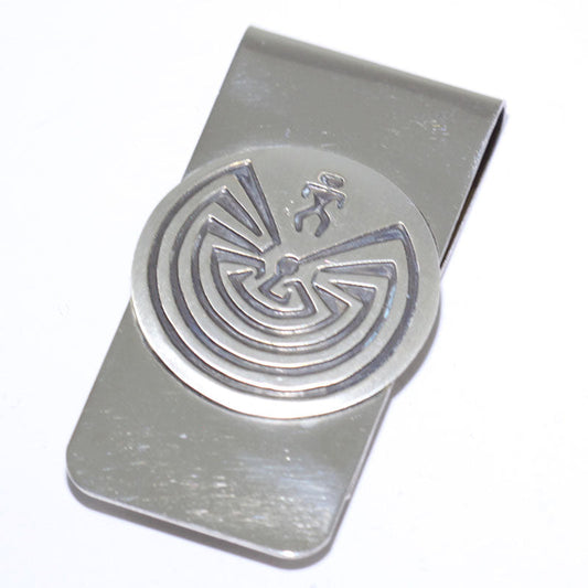 Silver Money Clip ng Navajo