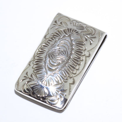 Silver Money Clip by Navajo