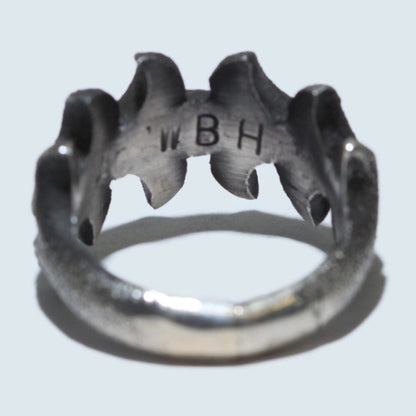 Zilveren ring van Wilford Henry