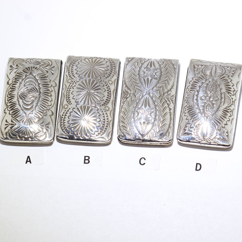 Silver Money Clip by Navajo