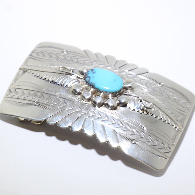 Turquoise Buckle by Navajo