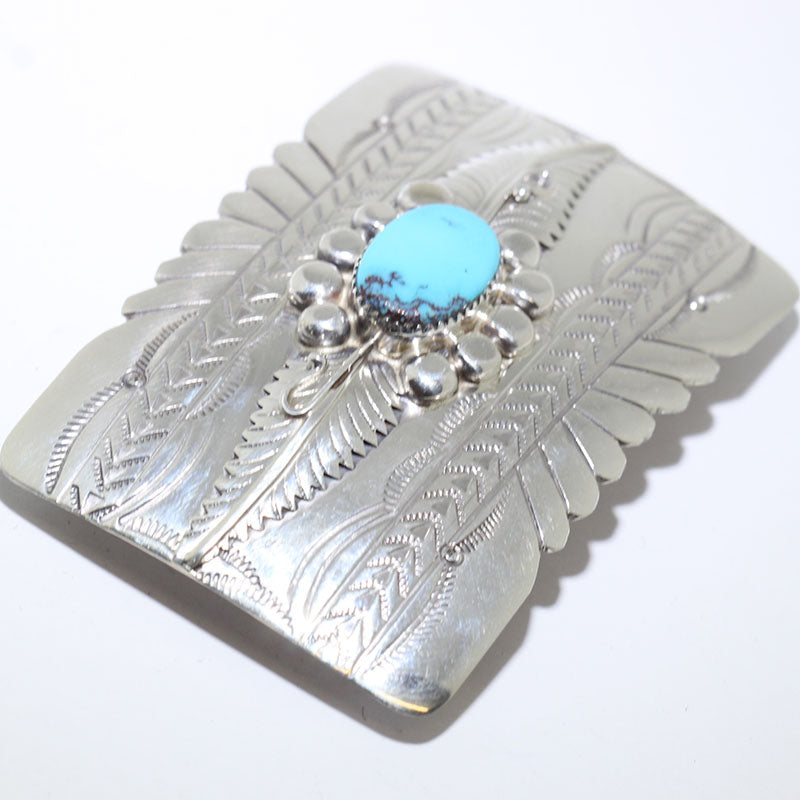 Turquoise Buckle by Navajo