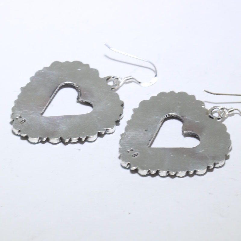 Heart Earrings by Zeita Begay