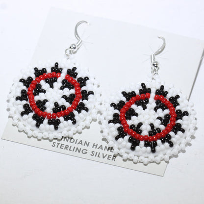 Beaded Earrings by Navajo