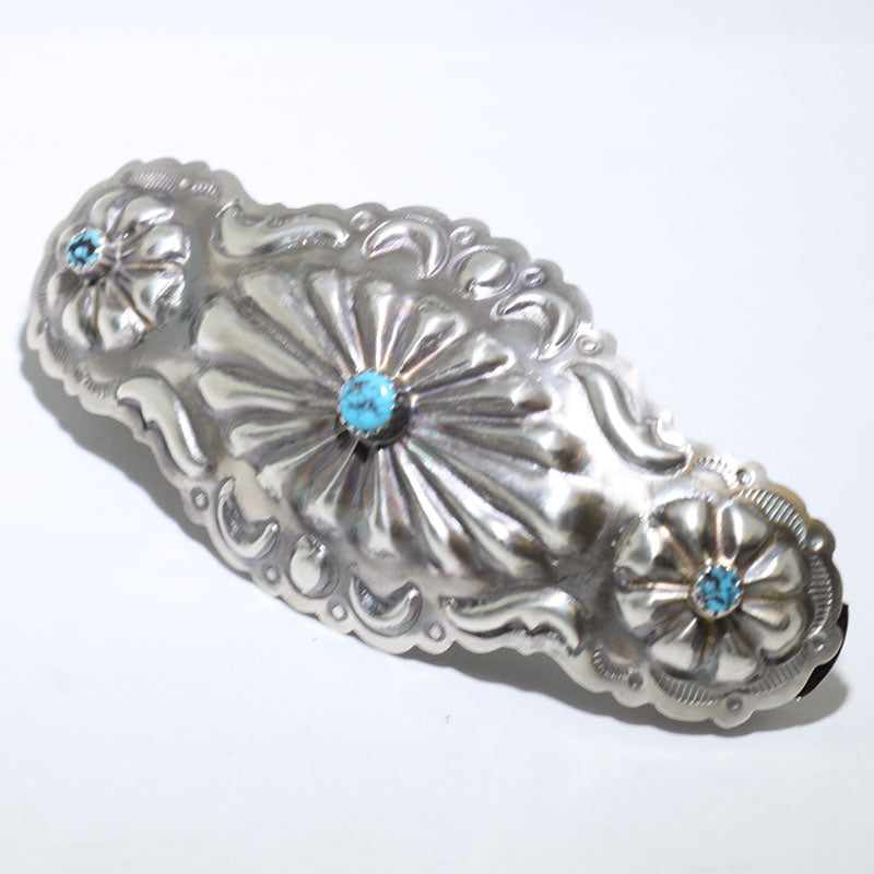 Barrette Turquoise par Navajo