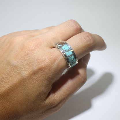 史蒂夫·弗朗西斯科的綠松石鑲嵌戒指