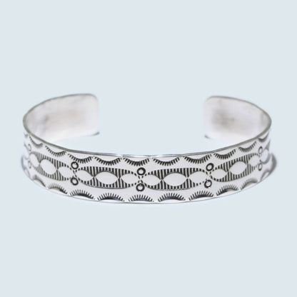 Bracelet en argent par Kinsley Natoni 14,6 cm