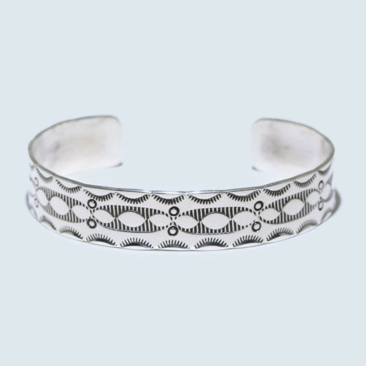 Pulseira de prata da Kinsley Natoni 14,6 cm