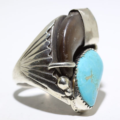 Anillo Kingman por Navajo - Talla 11.5