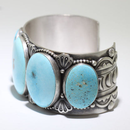 Pulsera Kingman por Jeffery Lucio 5-3/4"