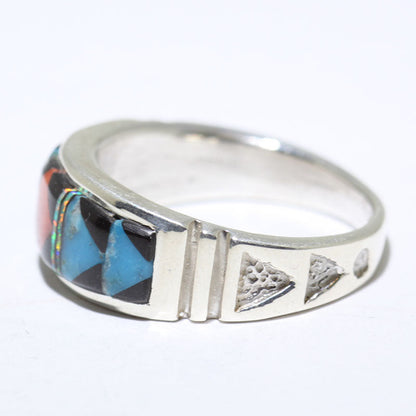 Inlay Ring by Navajo- 11