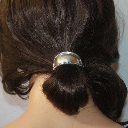 Серебряная резинка для волос от Харрисона Джима