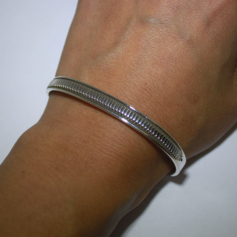 Silberarmband von Bruce Morgan