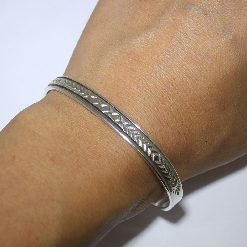 Bracelet en argent par Bruce Morgan